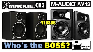 Video thumbnail for Mackie CR3 vs M-Audio AV42: Which is Best? by Powercoat Music