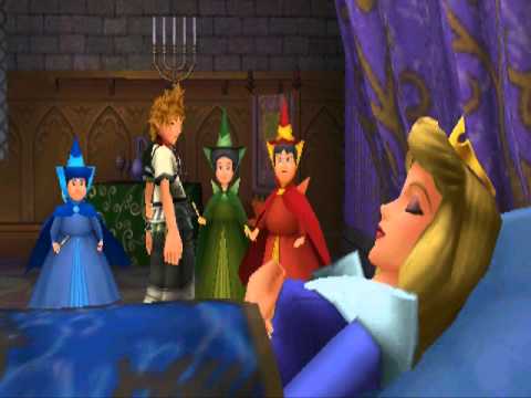 Kingdom Hearts Birth By Sleep Cutscenes - [Ventus] The Sleeping Princess