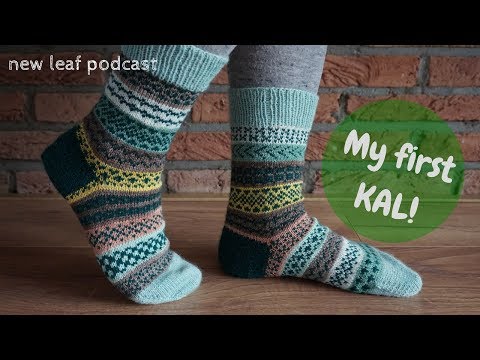 New Leaf Podcast Ep 31 - Striped and Stranded KAL!