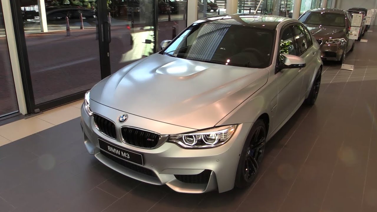 BMW M3 2017 Start Up, In Depth Review Interior Exterior