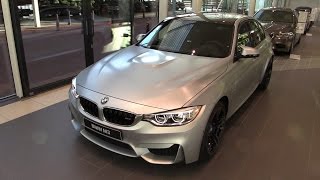 BMW M3 2017 Start Up, In Depth Review Interior Exterior