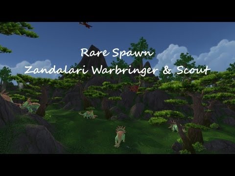 Mists of Pandaria 5.2 PTR - Zandalari Warbringer and Scout