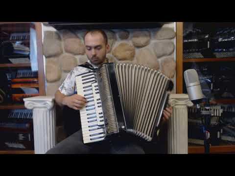 2988 - Black Dallape Piano Accordion LMMH 41 120 $1199