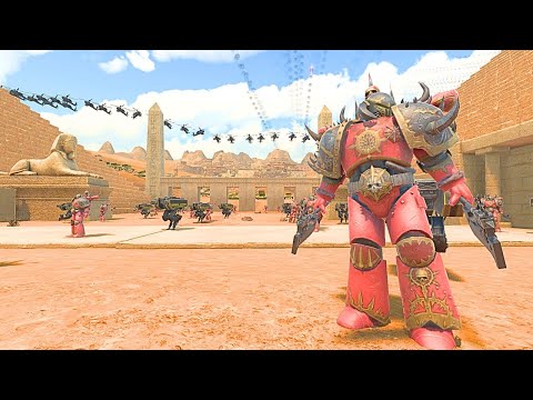 Khorne Berserker CITY DEFENSE Vs 5,000,000 SKEVEN ARMY - Ultimate Epic Battle Simulator 2