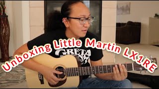 Video thumbnail for Unboxing Little Martin LX1RE (NEW GUITAR) by Levi Visitacion