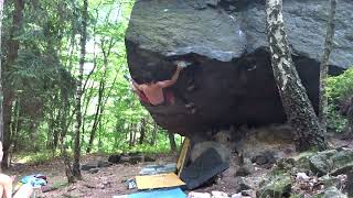 Video thumbnail: Immanenz, 8A+. Sachsen