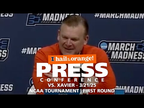 Illini Men's Basketball | Postgame Press Conference vs. Xavier 3/21/25