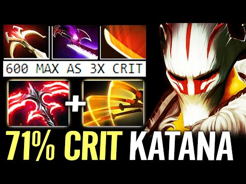 🔥 Stygian Desolator + 3x CRIT Juggernaut — 600 AS 70% CRIT Chance WTF Strongest Kanata Dota 2 Pro