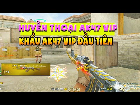 Bình luận Đột Kích -Huyền thoại AK47 VIP - Khẩu AF47 VIP đầu tiên - Tú Lê