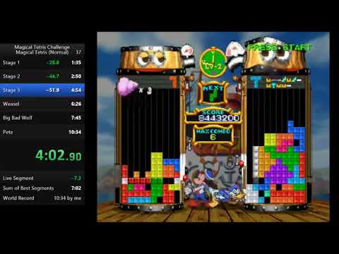Magical Tetris Challenge - Magical Tetris Speedrun in 9:49