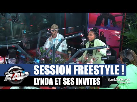 Lynda - Session freestyle avec Zaho & Doria ! #PlanèteRap