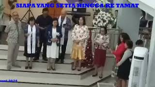 Download lagu Lagu Pujian: SIAPA YANG YANG SETIA HINGGA KE TAMAT mp3