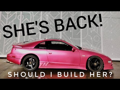 COURTNEY IS BACK! Working on my PINK 300ZX.
