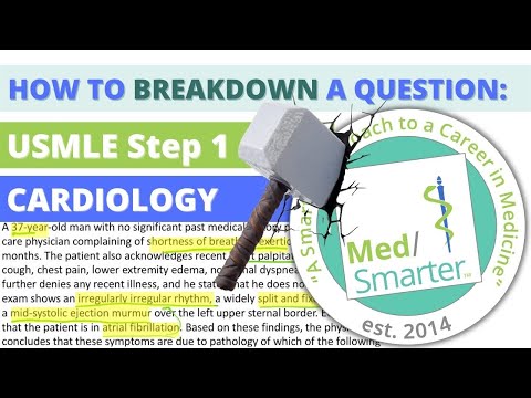 How to Breakdown a Question | USMLE Step 1 | Cardiology
