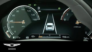 Genesis Lane Following Assist | Genesis G80 and GV80