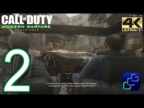 CALL OF DUTY 4 Modern Warfare Remastered PC 4K Walkthrough - Part 2 -