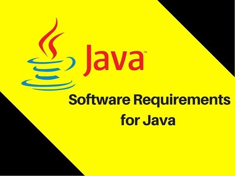 1 4 Software Requirements for Java