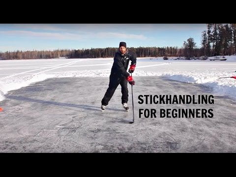 STICKHANDLING DRILL FOR BEGINNERS