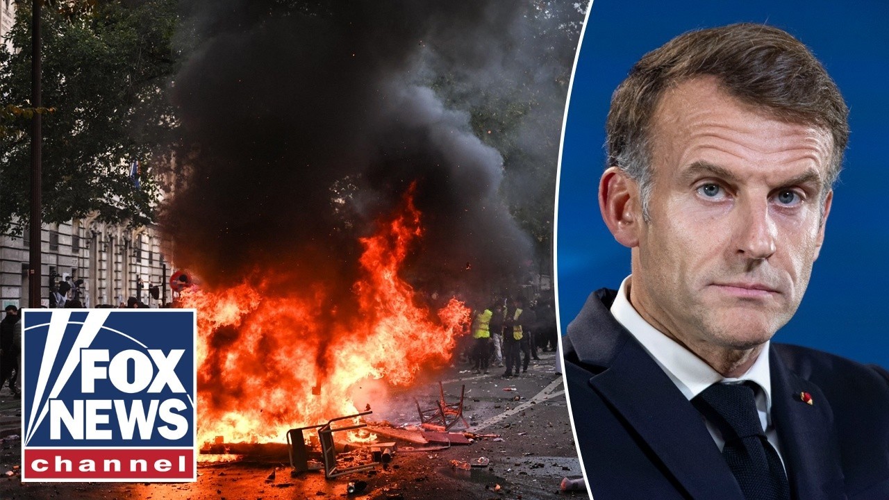 Macron vows CRACKDOWN on violent mobs as unrest spreads beyond France