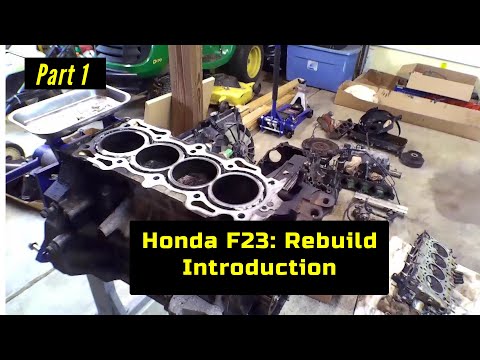 Thumbnail for F23 Honda Accord Engine Rebuild Part 1: Introduction by Honda G engine, Honda Accord, Honda K engine, Honda E engine, Honda N engine, Honda H engine, VTEC, video, Honda C engine, WiLL, Honda B engine, Honda P engine, Honda D engine, vide, Honda A engine
