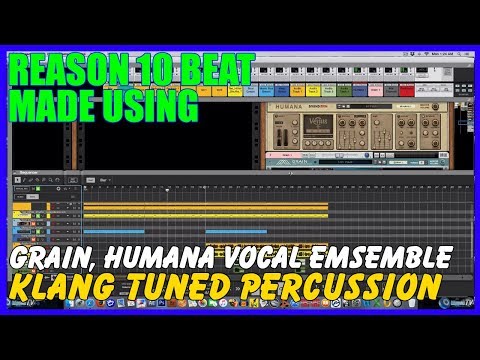 PROPELLERHEAD REASON 10 BEAT WITH GRAIN, HUMANA, KLANG, RADICAL PIANO