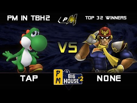 Project M in The Big House #2 Top 32 Winners - eyeheartlovetap (Yoshi) vs. n0ne (Falcon/Ganondorf)