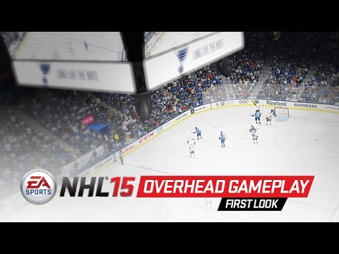 NHL 15 Overhead Gameplay - First Look
