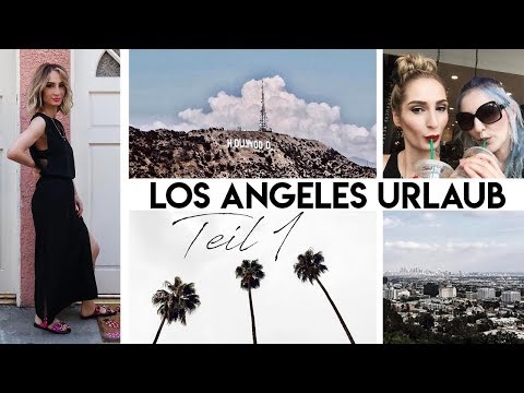 LOS ANGELES Reise Vlog #1 | Hollywood Boulevard, Runyon Canyon, Amoeba Music Video