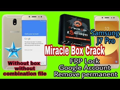 Samsung J7 pro FRP Lock  Remove By Miracle | J7 Pro Google Account/Android 7.0 new trick 2018 Video