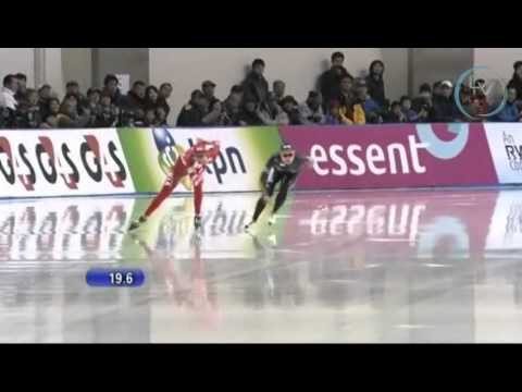 Yevgenia Dmitrieva & Reika Shimizu 500m, 2nd round, Obihiro 2010