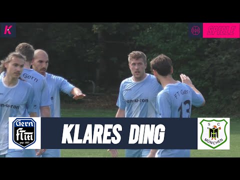 Klares Ding im Kreisligistenduell | FT München Gern - SC München (Testspiel)