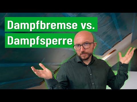 Dampfbremse vs. Dampfsperre: Wo liegt da der Unterschied? | Energieberater klärt auf