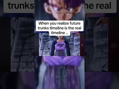 Trunks timeline is the real timeline #dragonball #dragonballz #anime #dbz #memes