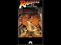 Opening To Raiders Of The Lost Ark 1991 VHS 1994 Reprint