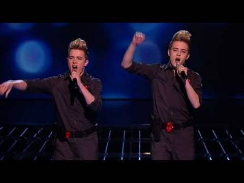 The X Factor 2009 - John and Edward - Live Results 5 (itv.com/xfactor)