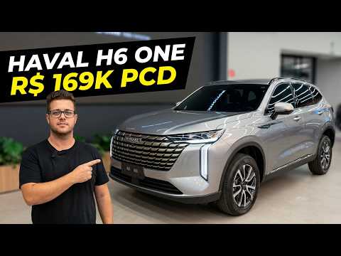 NOVO GWM HAVAL H6 HEV ONE 2027 FLEX - HIBRIDO POR MENOS DE R$ 200 MIL!