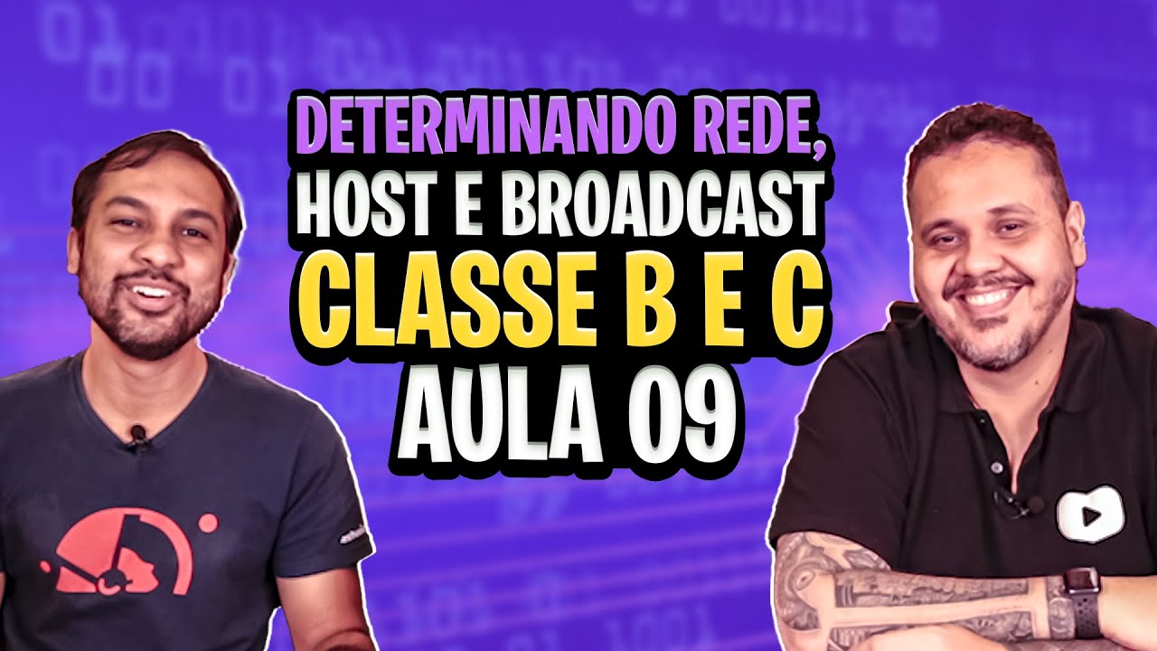 Determinando Rede, Host e Broadcast Classe B e C - Aula 09