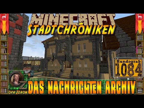 Minecraft #1084 -Stadtchroniken- Das Nachrichten Archiv [HD+Deutsch]