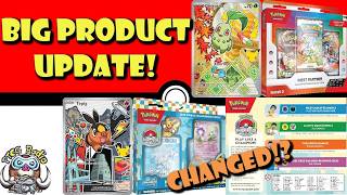 Big Pokémon TCG Product Update! Delays, New Names, Stunning Illustration Rares! (Pokémon TCG News)