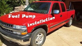 Chevy Silverado Fuel Pump Removal and Installation