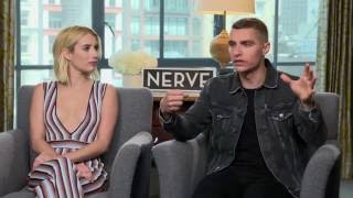 Emma Roberts & Dave Franco Dare Reporter to Drink Pickle Juice
