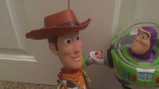 Toy Story Short: Buzz Lightyear Tickles Sheriff Woody!