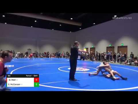 165 Lbs Round 1 - Dylan Reel, GA Vs Seth McCarson, NC Bf8c