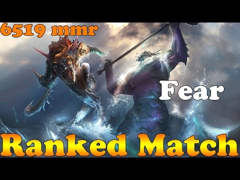 Dota 2 - Fear 6519mmr plays Slardar vol 1# - Ranked Match !