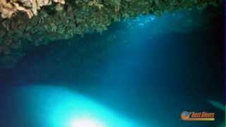 preview picture of video 'Katedrala - podwodna wyspa - niezwykły i nieznany system jaskiń w Chorwacji'