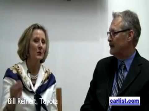 Toyota's Bill Reinert advanced technology at the 2010 North American International Auto Show (NAIAS)