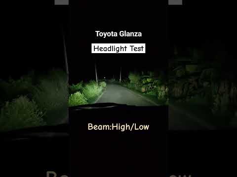 Thumbnail for Headlight Test of Toyota Glanza | #nightdrive #viralvideo by Toyota Glanza
