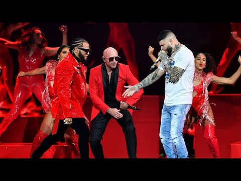 pitbull ft el alfa ft farruko & i am chino & Anthony Watts (music awards)