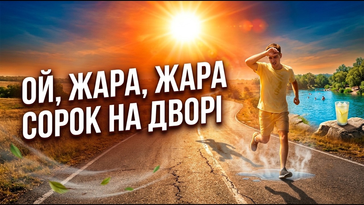 Ой, жара, жара, сорок на дворі — літній хіт 2026