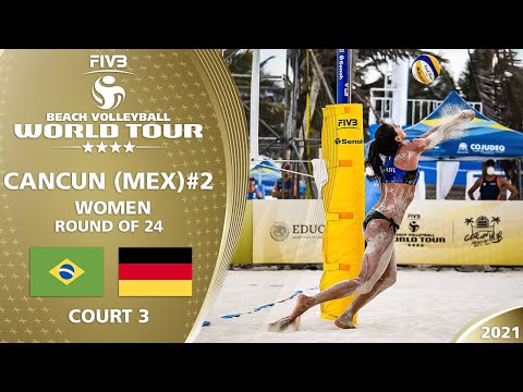 Barbara/Carol vs. Bieneck/Schneider - Full Match | 4* Cancun 2021 #2